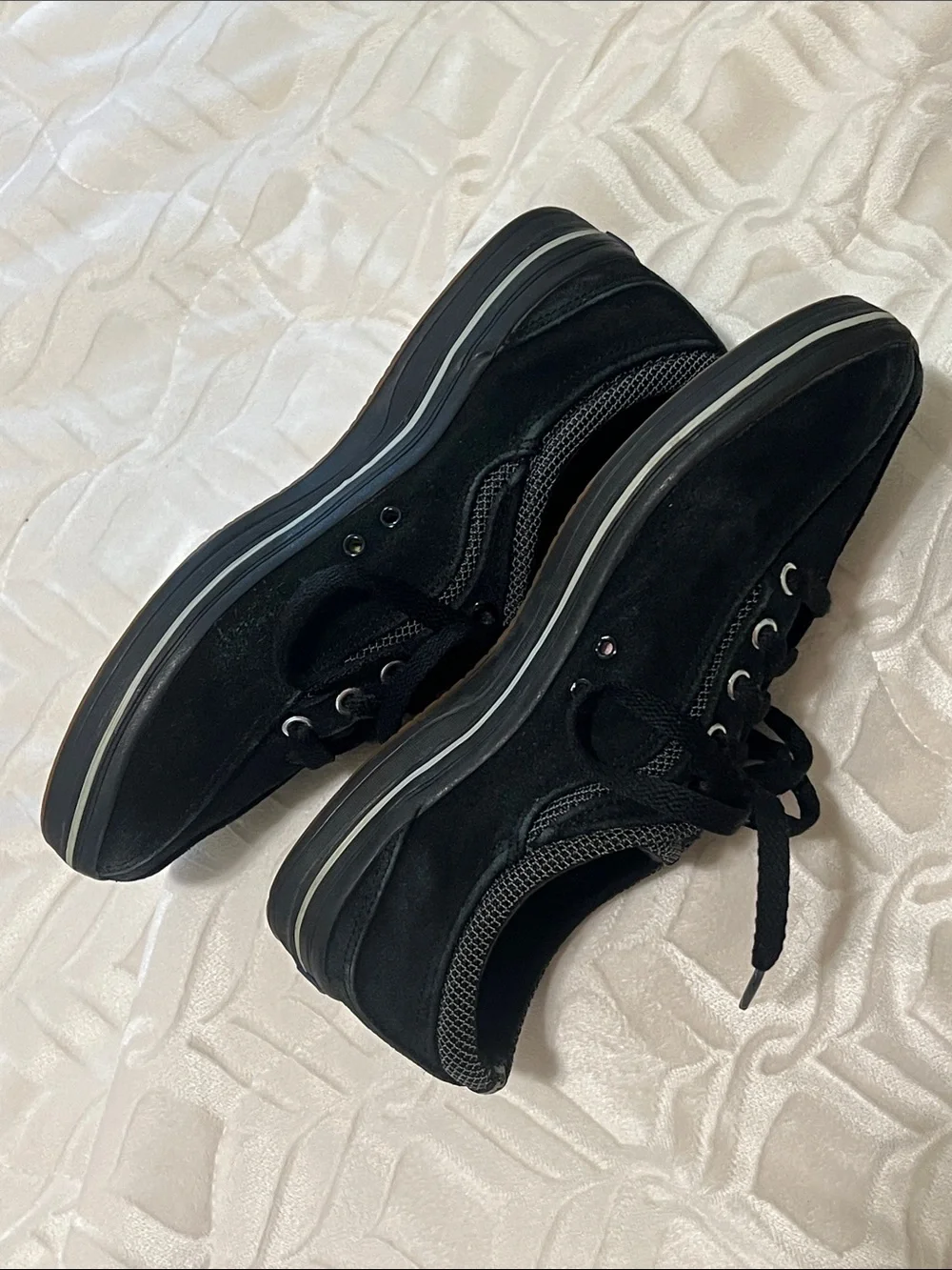 Black Suede Keds Sneakers - Picture 8 of 10
